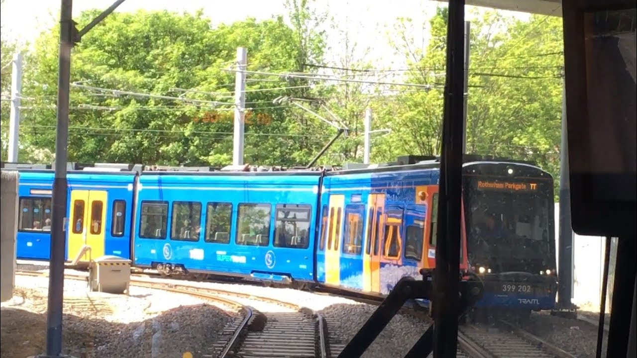 UK - Tram/Train Ride, Rotherham to Sheffield, 16/5/2019