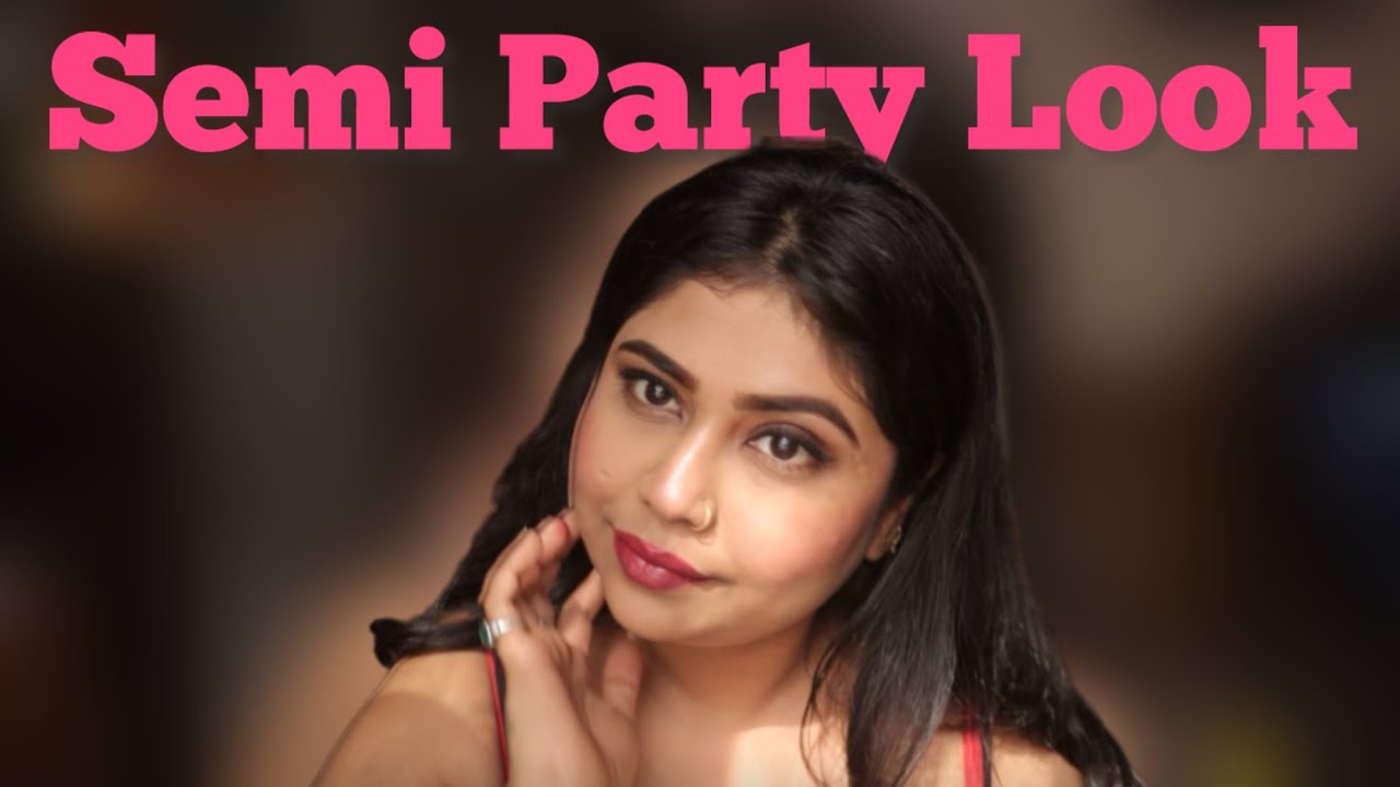 Semi Party Look!!! #ursteddynextdoor #ytshoppingxnykaa 
