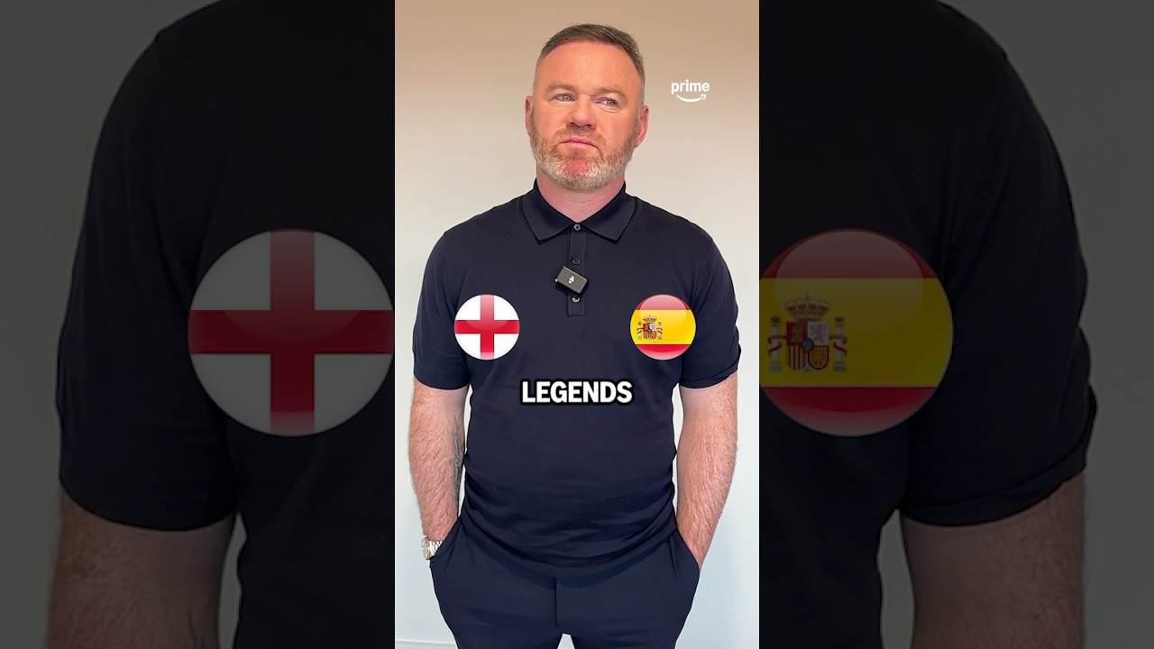 England Legends 🆚 Spain Legends with Wayne Rooney! 🏴󠁧󠁢󠁥󠁮󠁧󠁿🇪🇸