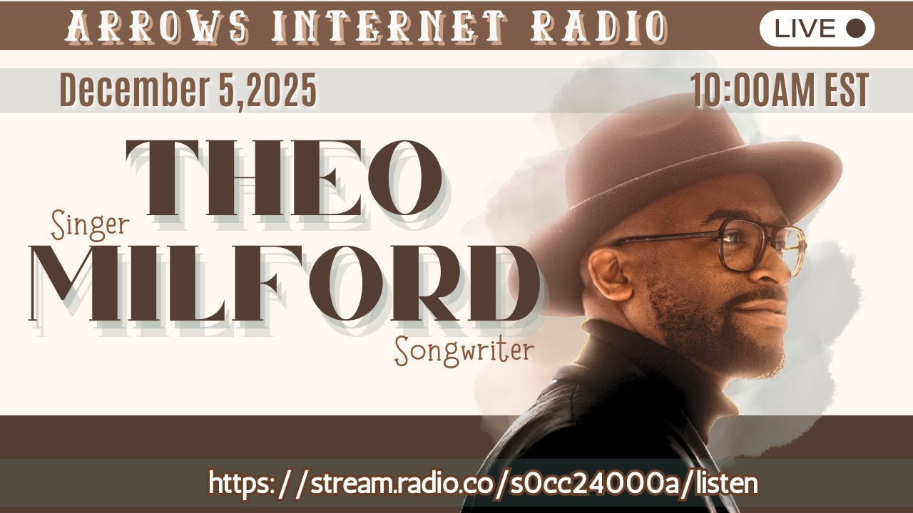 Theo Milford Singer Songwriter Worship Leader Arrows Internet Radio Full Interview