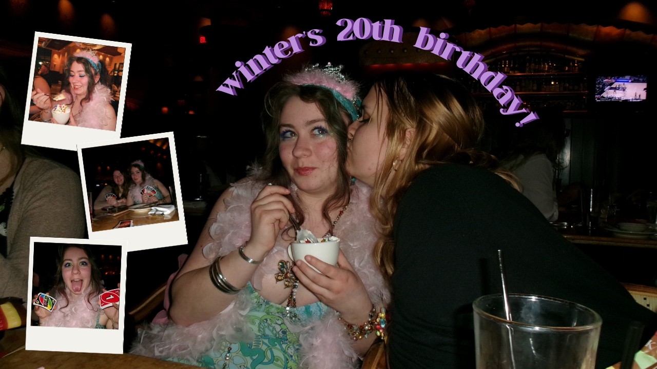 winter's birthday dinner!