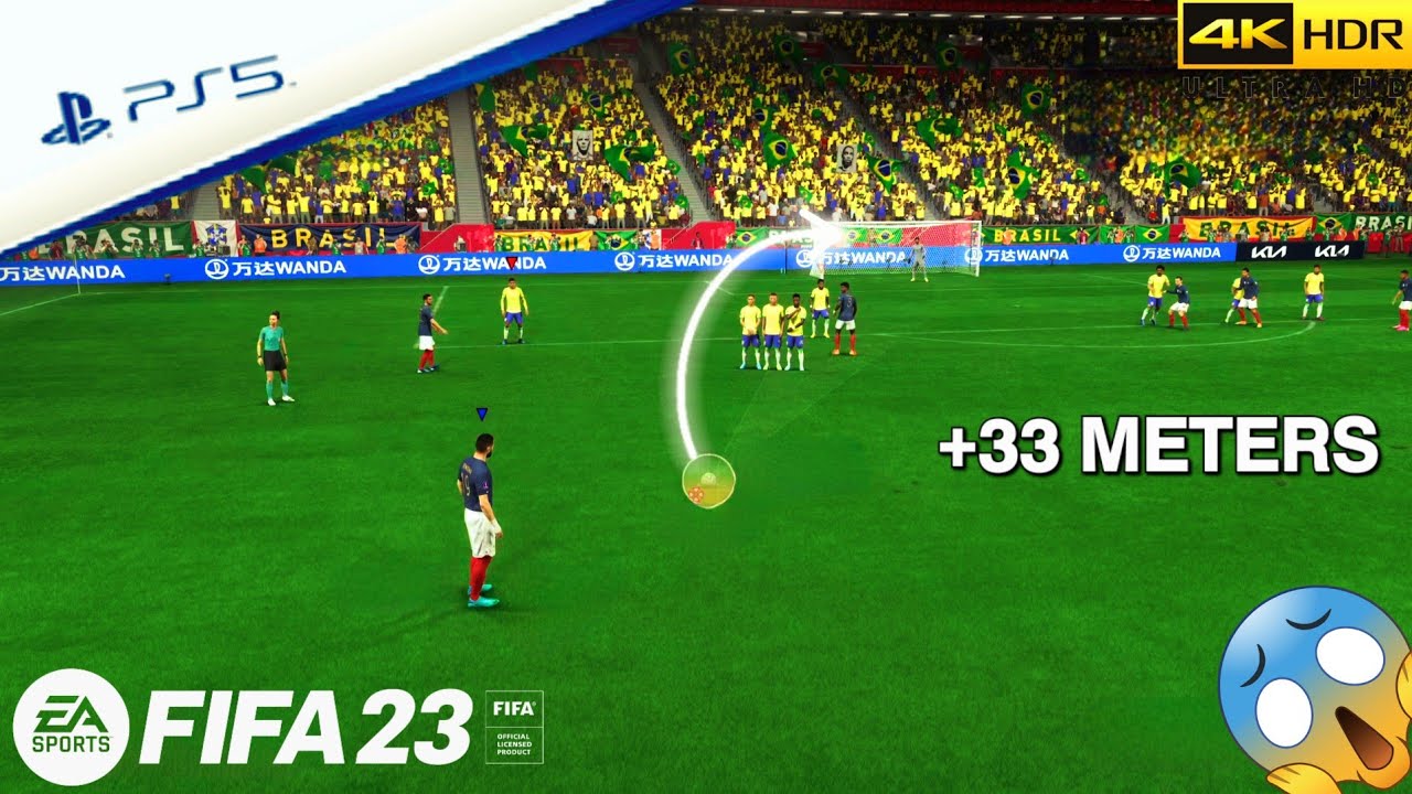 FIFA 23 - TOP 10 FREE KICKS COMPILATION- أجمل ركلات الحرة فيفا٢٣- PS5™ - [ 4K 60FPS ] ULTRA HDR