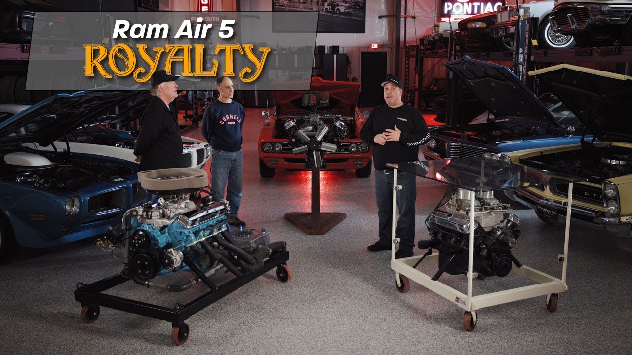 Ram Air V Royalty  : Throttlestop's 3 Rare Pontiac Engine Displays