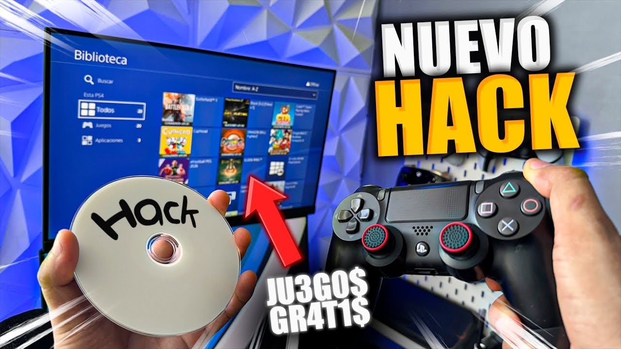 🚨Pongo a Prueba el NUEVO HACK de PS4 con MUCHOS JUEGOS😈
