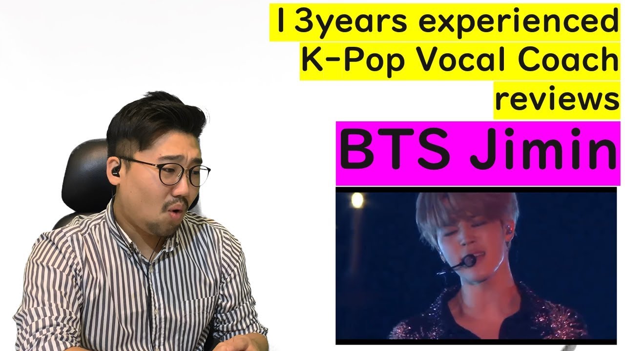 13yrs experienced K-pop Vocal Coach reacts to BTS Jimin - Lie