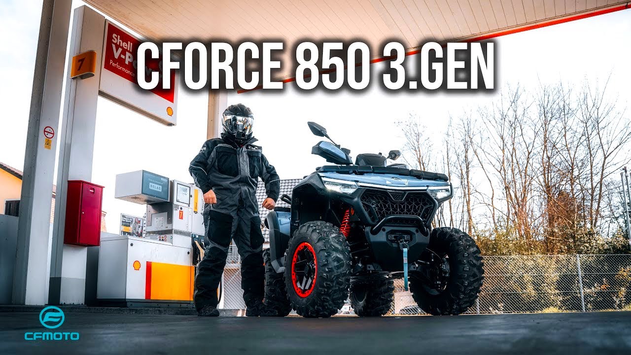 GEFÄHRLICH WILD! CF MOTO CFORCE 850 TOURING PREMIUM 2025