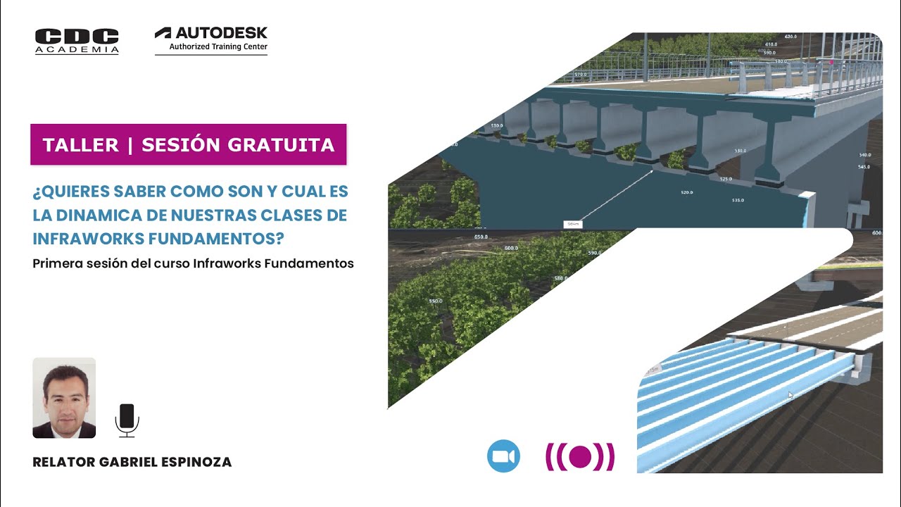 Taller Infraworks: Primera sesión curso Infraworks Fundamentos
