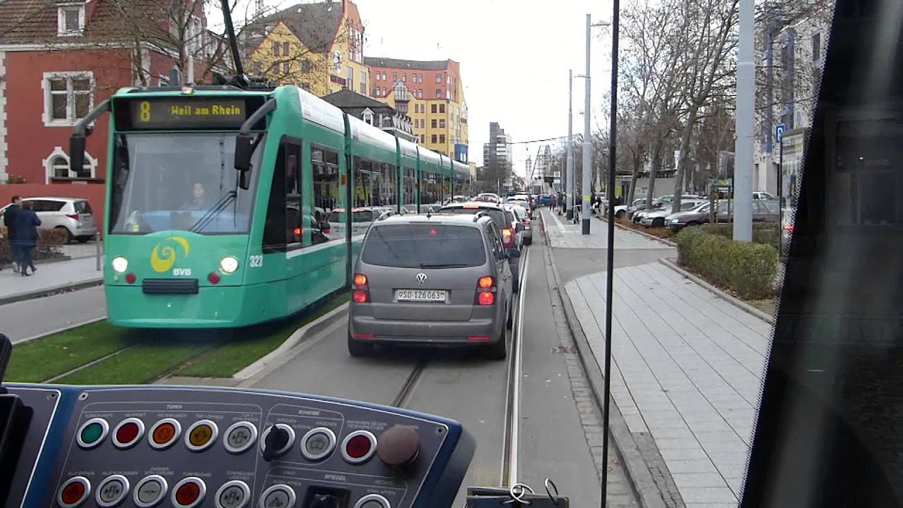 Tram 8 Weil am Rhein - Basel (Bâle)