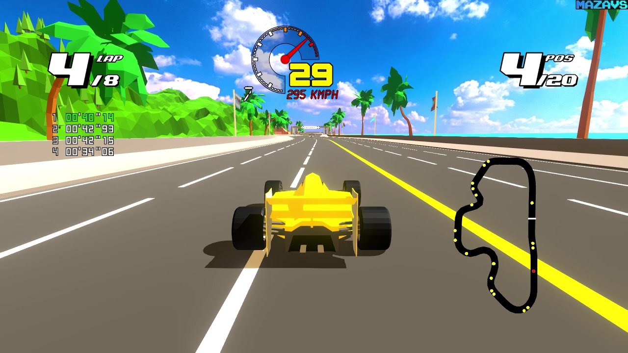 Formula Retro Racing ★ GamePlay ★ Ultra Settings