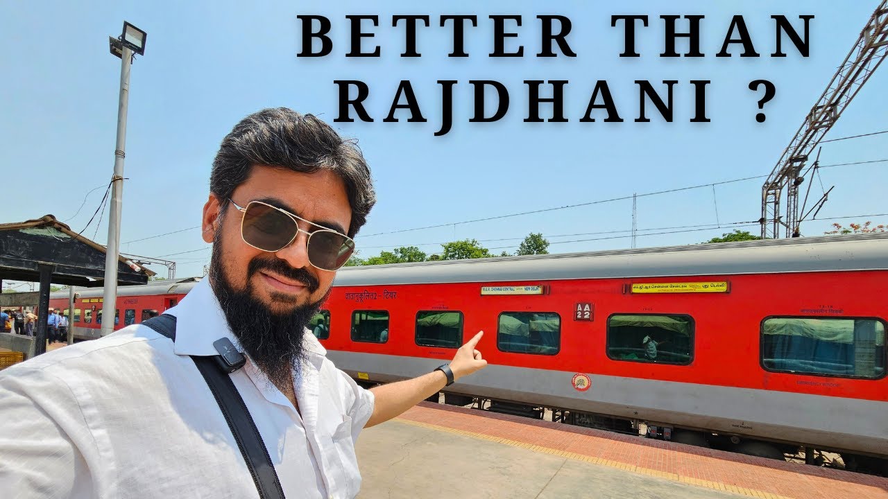 12621 Tamil Nadu Express Chennai to Delhi Full Journey