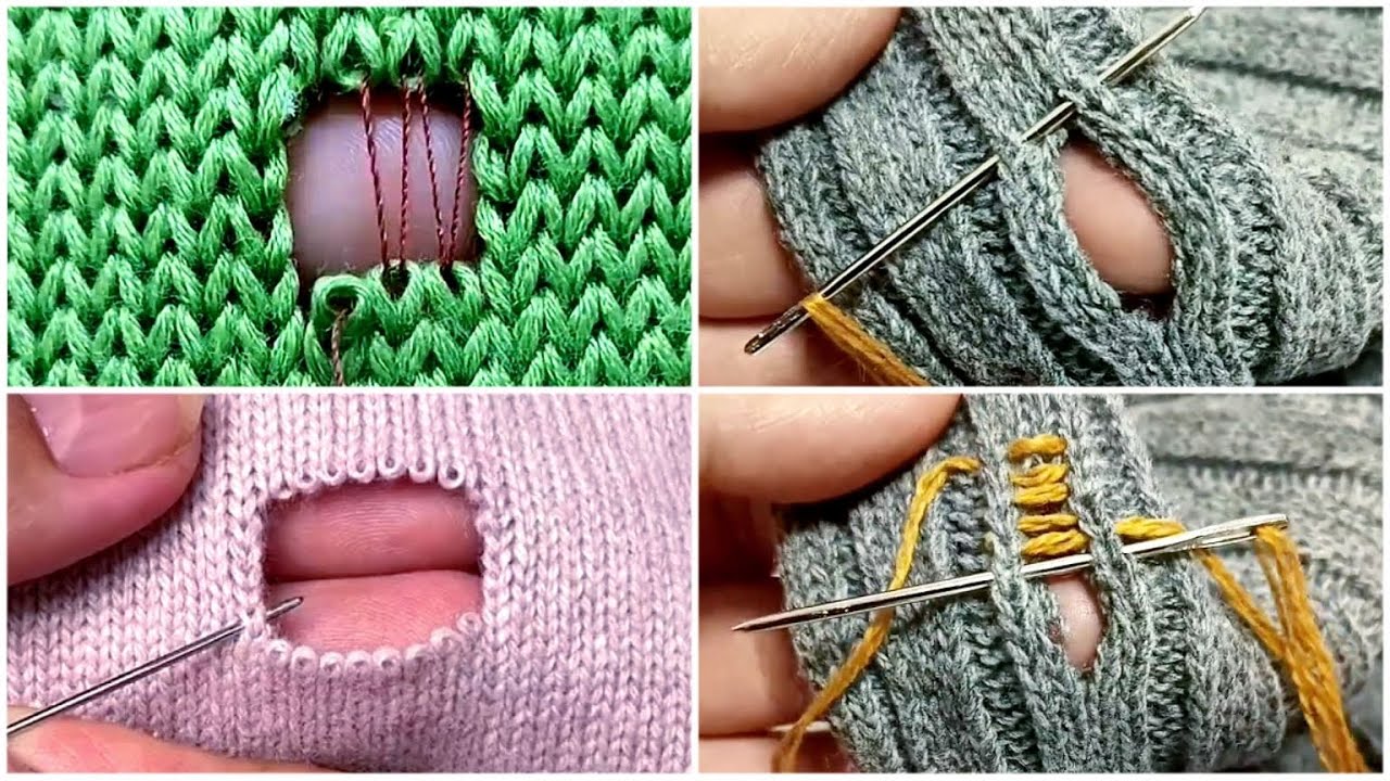 3 Amazing Tips to Reapir Holes on Your Knitted Sweater in an Easy and Fun Way