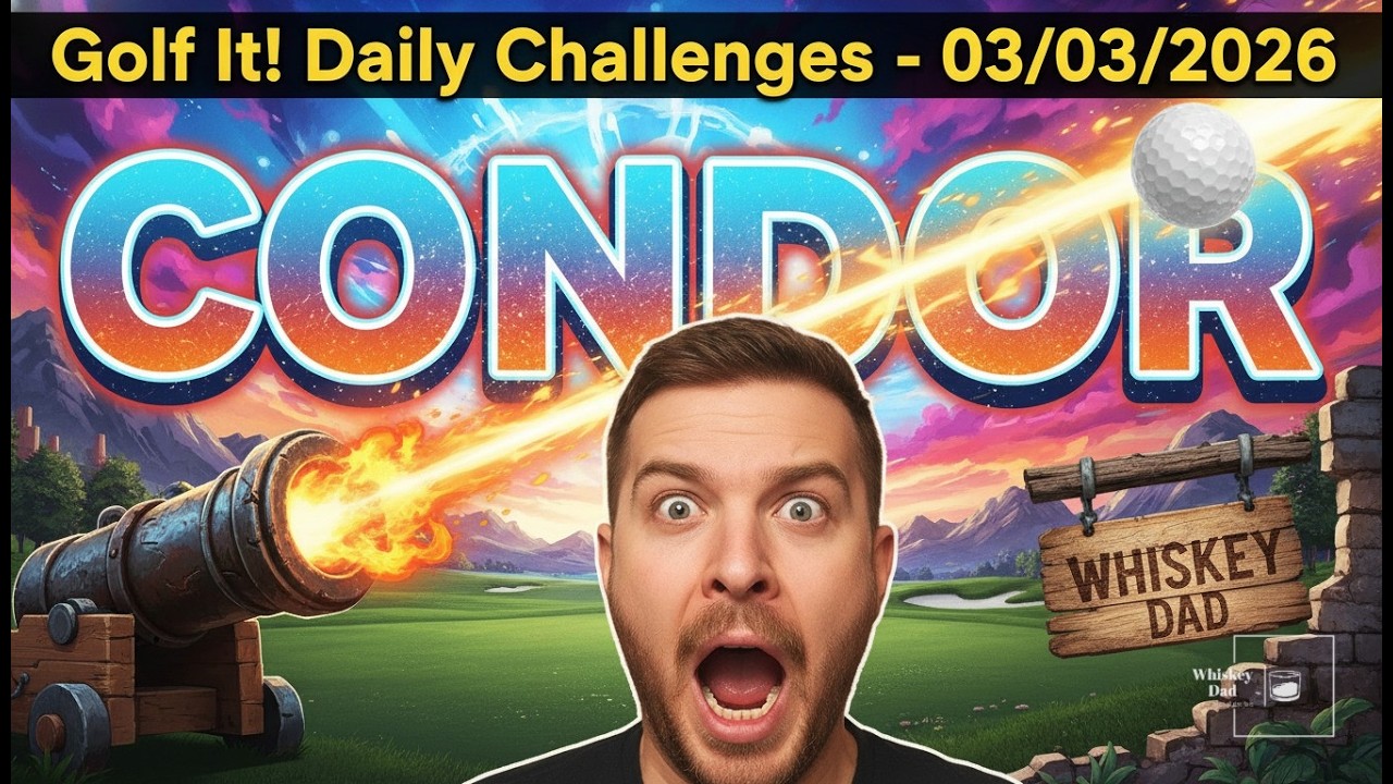 Golf It! Daily Challenges - I Broke Physics With A Condor - 03/03/2026