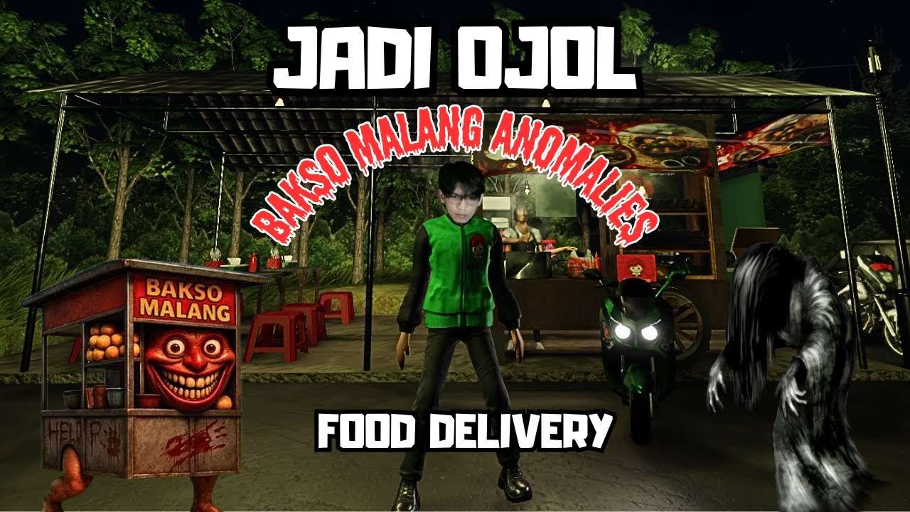 HARI KEDUA MENJADI OJOL DI BAKSO MALANG ANOMALI|| ROBLOX BAKSO MALANG ANOMALIES #roblox #bakso
