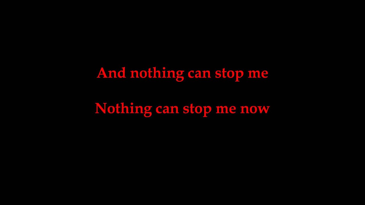 Nothing Can Stop Me Now by Mark Holman Lyrics
