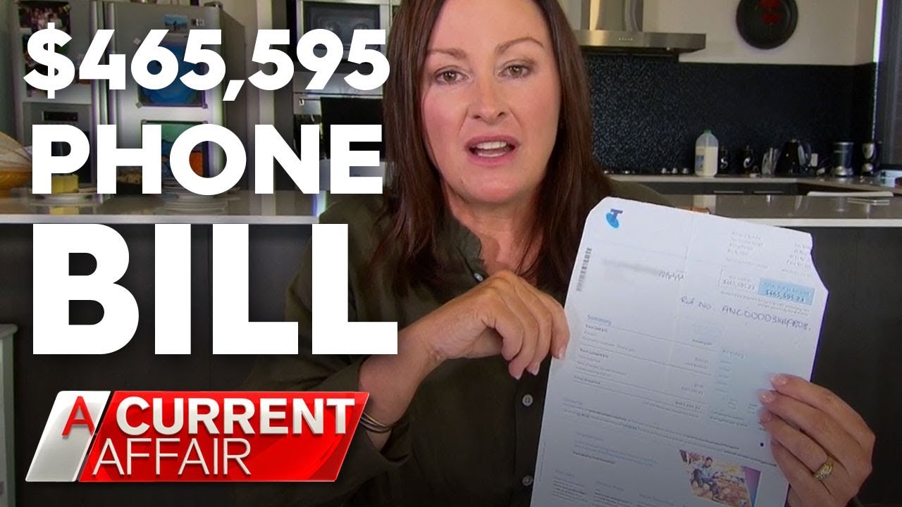 Monster $465,595 bill leaves family in shock | A Current Affair