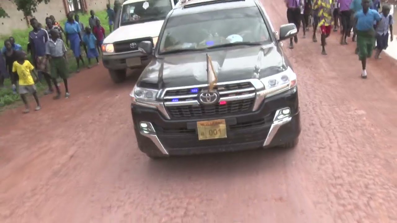 Governor Aleu arrival in Tonj  August 2022