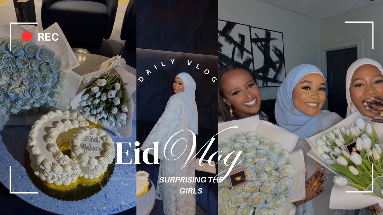 ♡ EID VLOG ♡ | GRWM, LUNCH , GIFT SURPRISE, PHOTO SHOOT