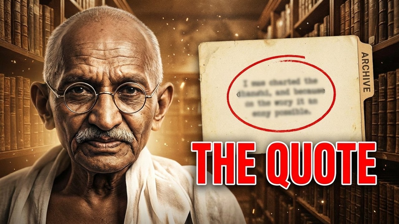 Mahatma Gandhi’s Painful Words About Blacks — The TRUTH They Don’t Tell You
