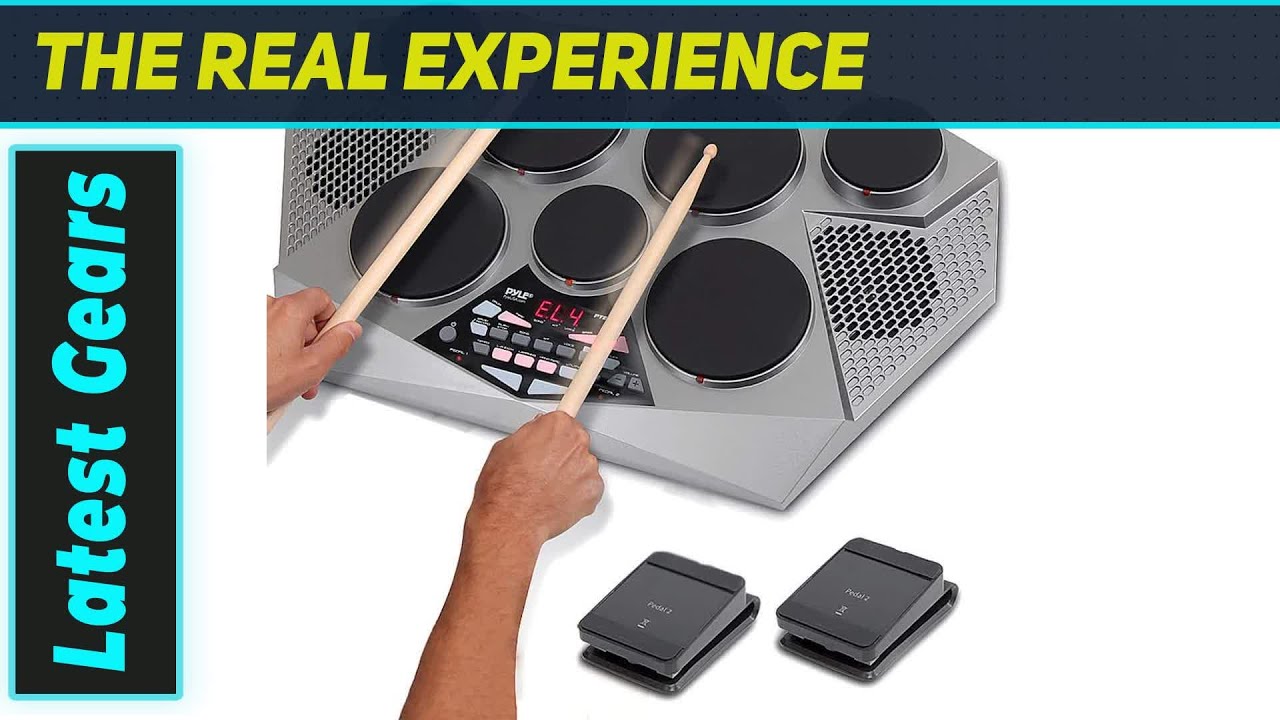 Pyle Pro Electronic Drum Kit: Best Portable Drum Set for All Skill Levels!