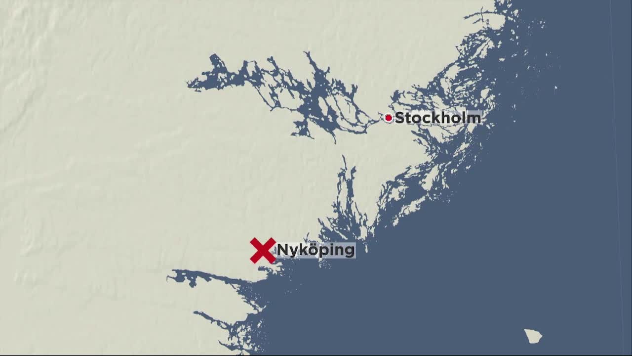 Man i Nyk&ouml;ping skjuten i magen under onsdagsnatten - Nyheterna (TV4)