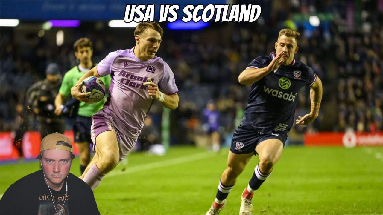 Спасибо всем за эту... реакцию на матч Шотландия против США | Регби