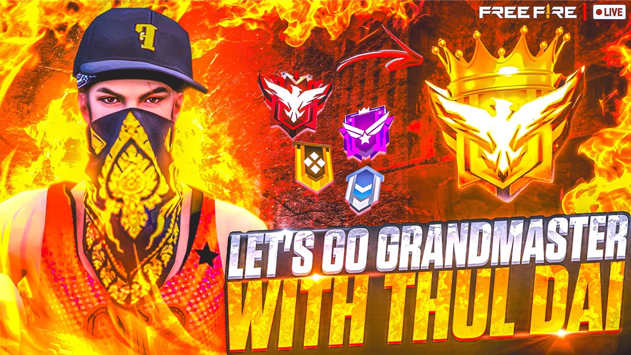 🔴[Live] FUNN GAME PLAY AND RANK PUSH WITH THULDAI LIVE #shortsfeed   #freefire   #ffrankpushlive