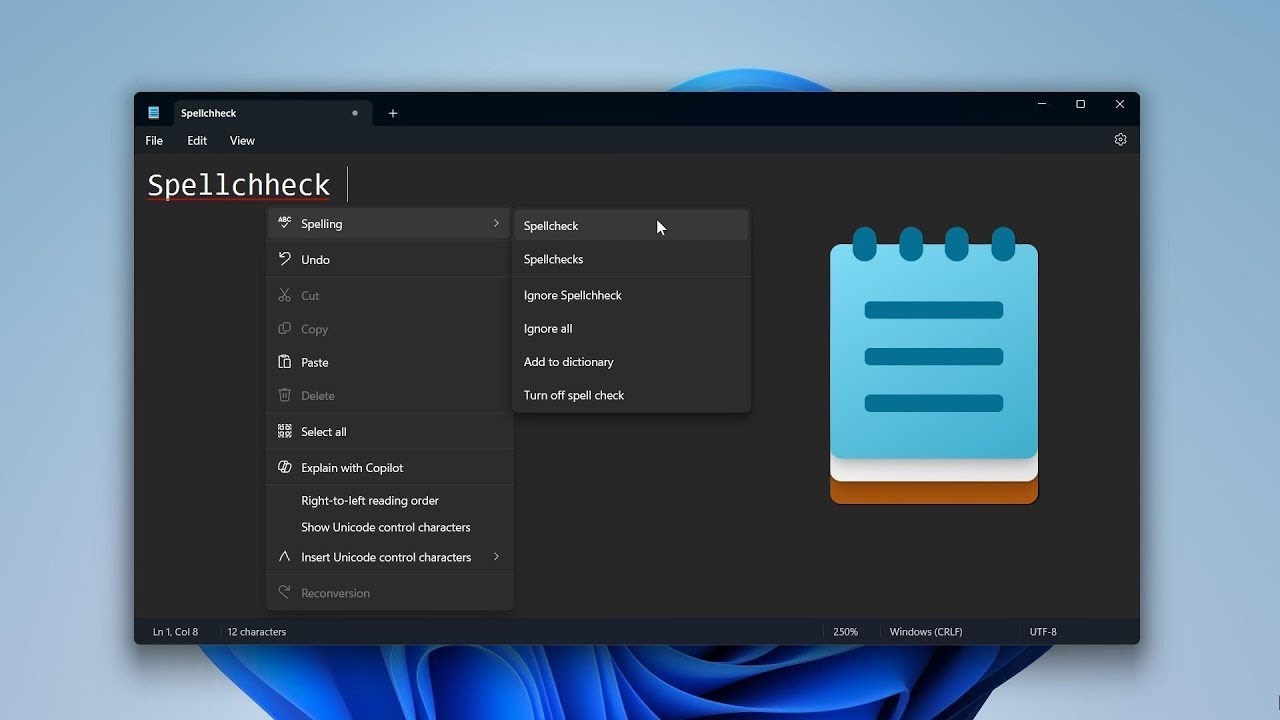 Windows 11 Notepad Gets New Spellcheck And Autocorrect For All Users | How to