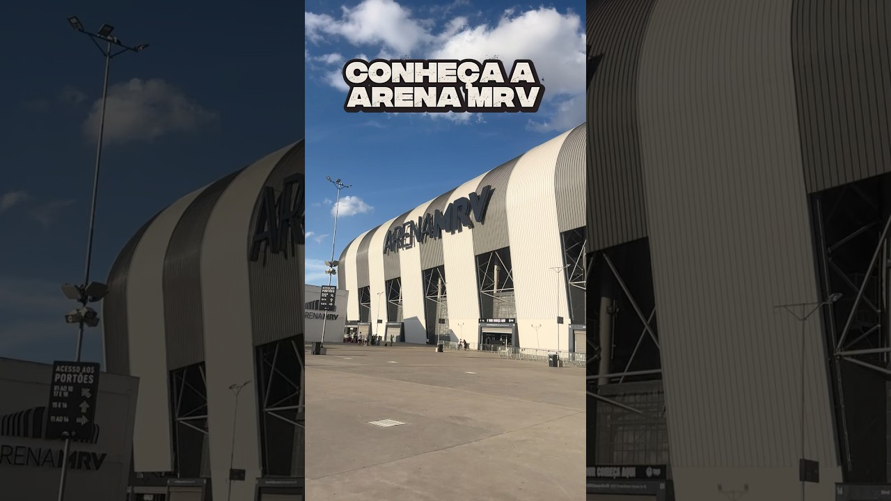 Como &eacute; a Arena MRV por dentro #shorts #futebol #markimwf #fyp