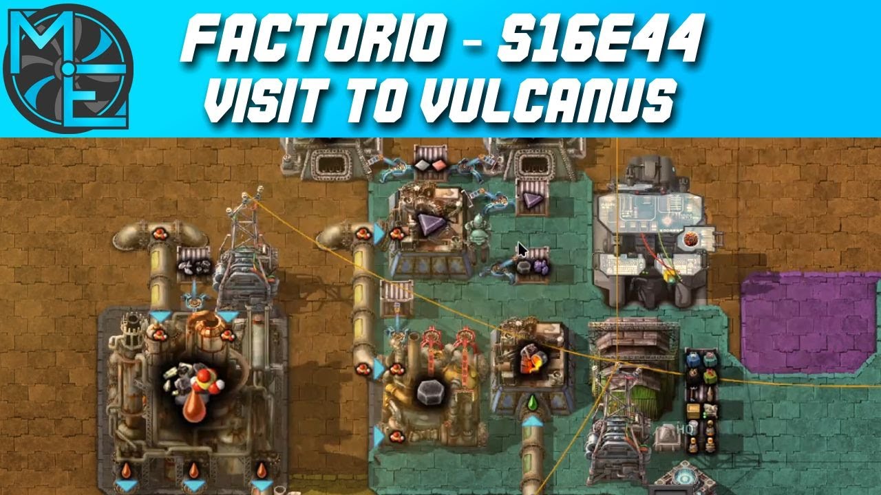 Factorio - S16E44 - Visit to Vulcanus