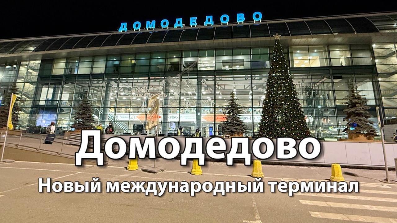 Аэропорт ДОМОДЕДОВО Москва международный терминал DME 2025/2026 |  Регистрация, контроль, вылет