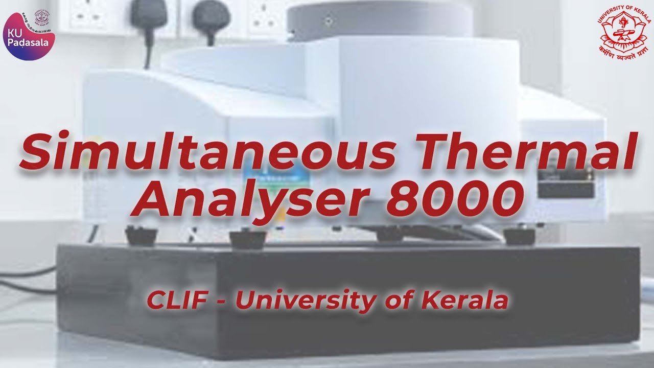 Simultaneous Thermal Analyser 8000 | CLIF | University of Kerala