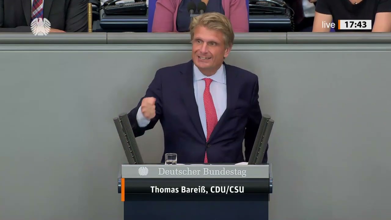 Thomas Bareiß MdB Haushaltsrede Digitales und Verkehr
