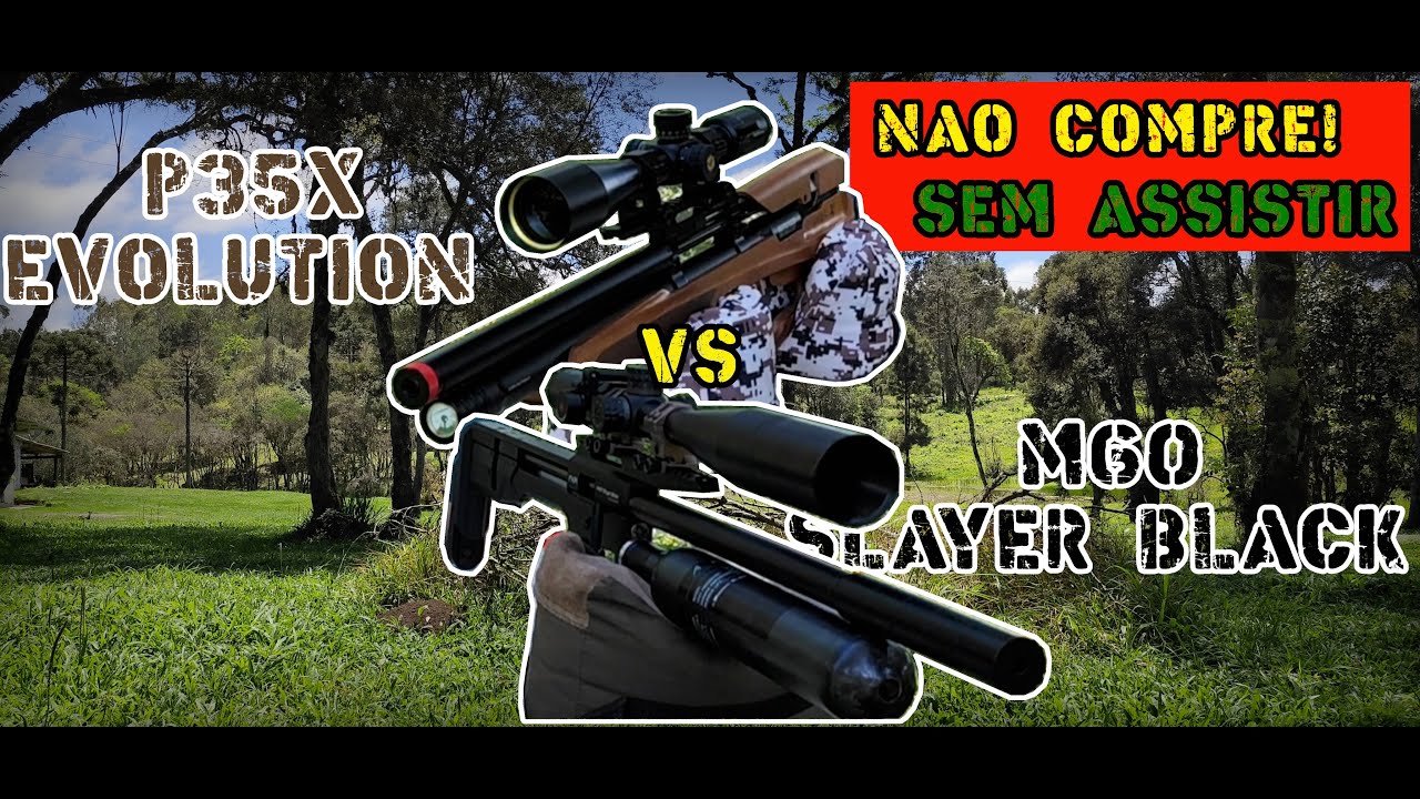 Vou contar TUDO sobre a P35X Evolution | P35X VS M60 Pós e Contras.