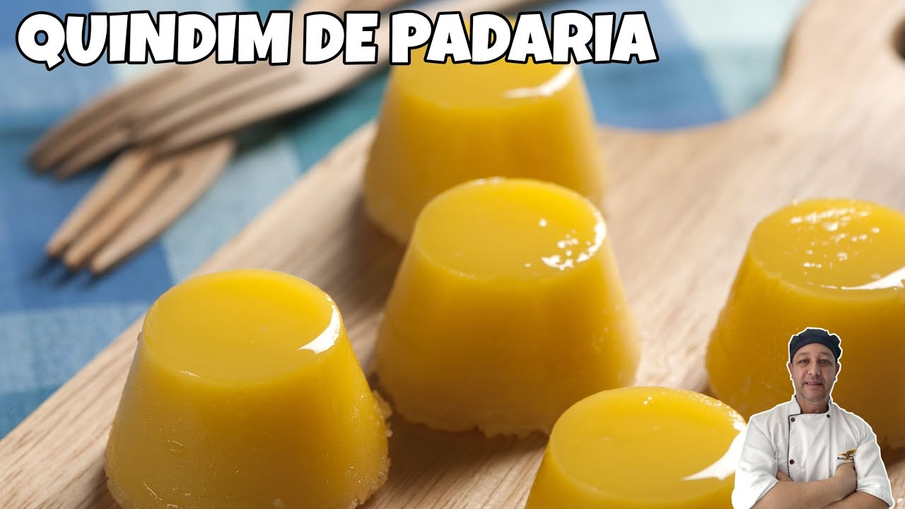 QUINDIM DE PADARIA SUPER FÁCIL