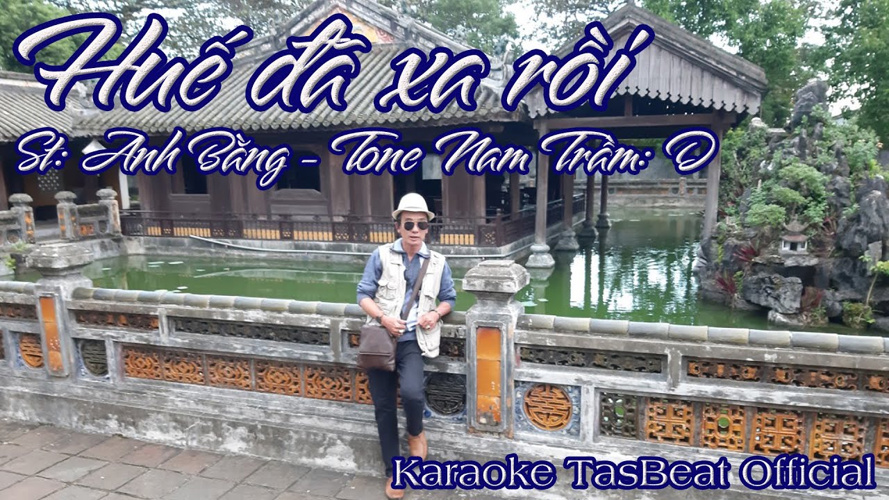 Karaoke Huế Đã Xa Rồi Tone Nam Trầm | TAS BEAT