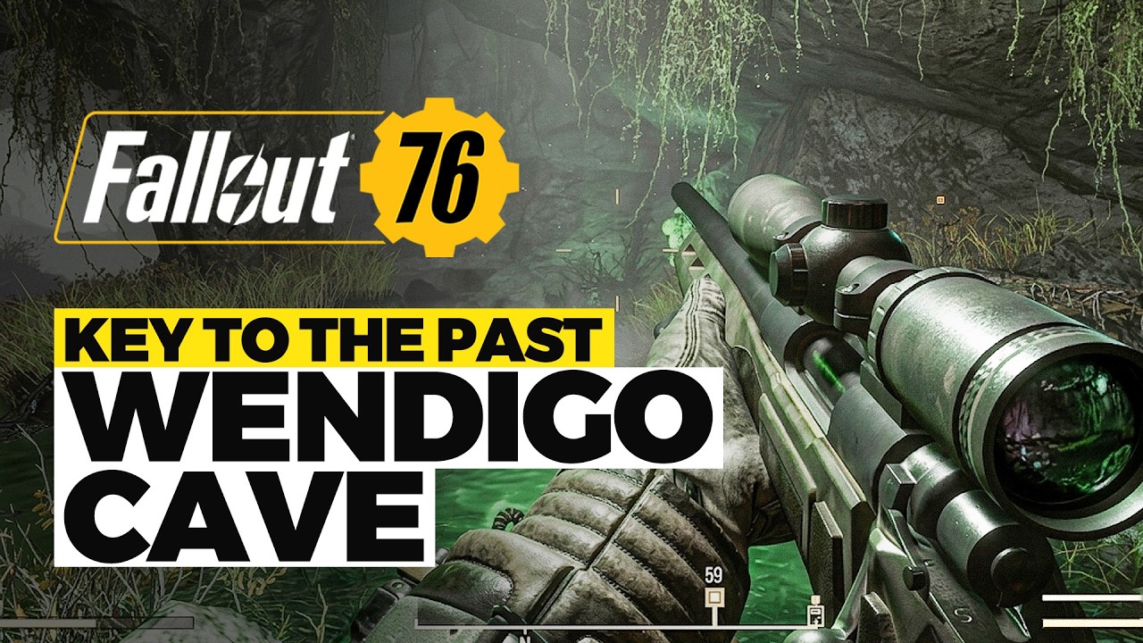 Fallout 76 Wendigo Cave Quest Walkthrough | Key to The Past