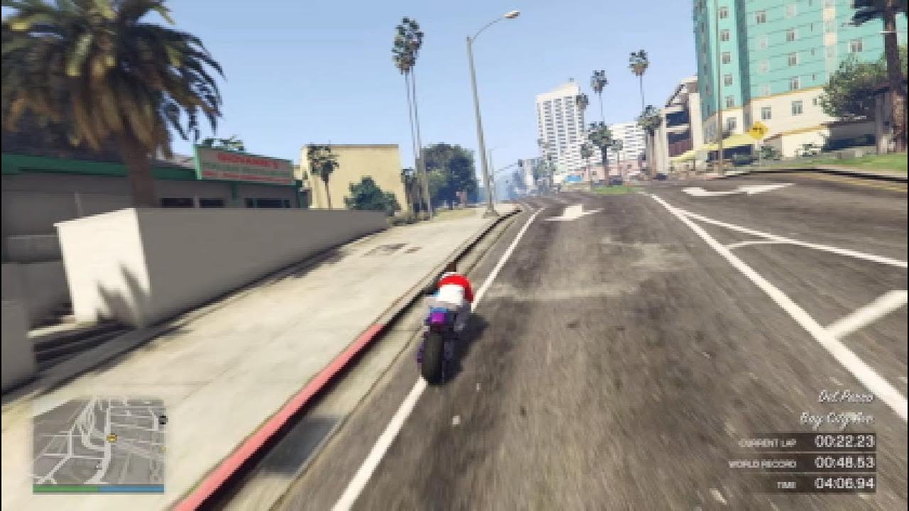 GTA O HSW Race World Record - Over the Hump - 47.998 Hakuchou drag / PS5 next gen