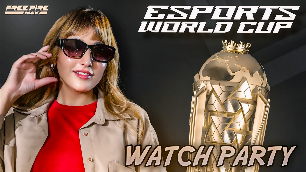 EWC FREE FIRE MAX GRAND FINALS  - WATCHPARTY WITH PN ROSE #TEAMINDIA 🔥