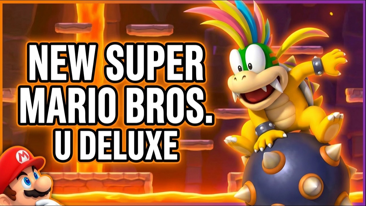 NEW SUPER MARIO BROS U DELUXE #fyp
