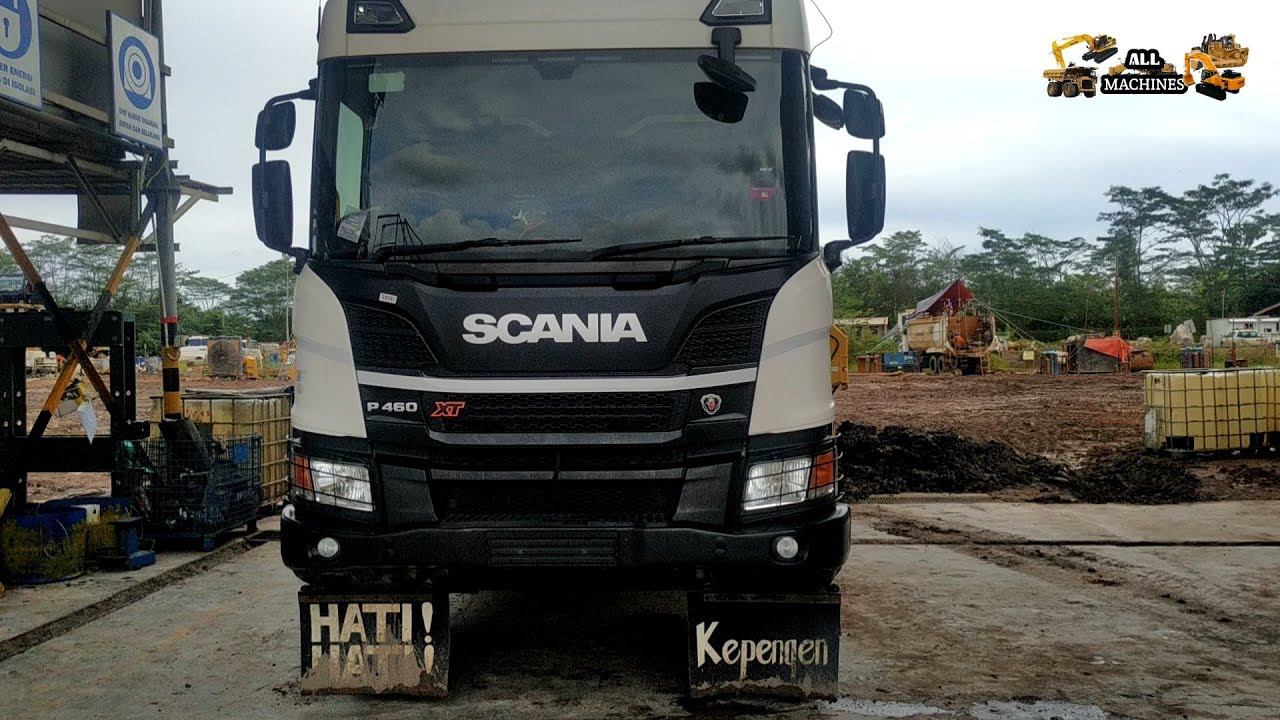 Lowboy scania P460 keren sekali