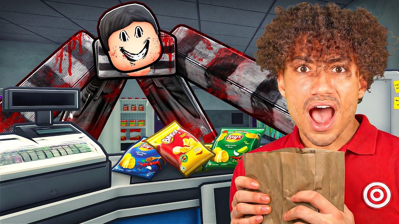 Как пережить ночную смену в Roblox...