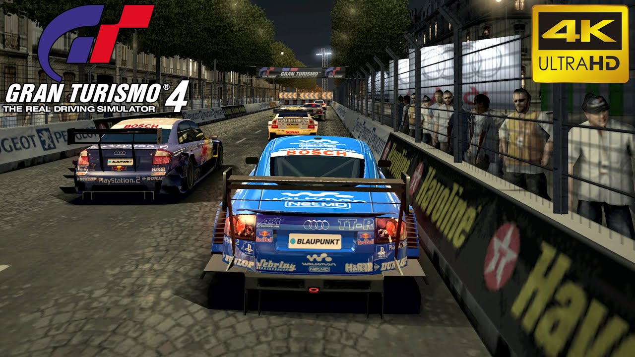 Gran Turismo 4 | DTM Car Showdown at George V Paris | 4K60 Gameplay
