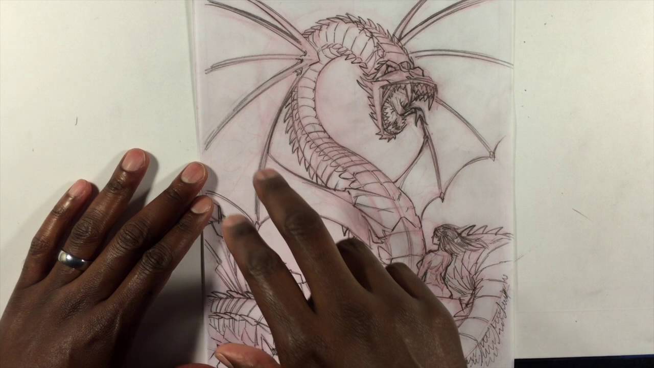 Why I use red pencil - Super Short version: Gerimi Drawing Comics #128