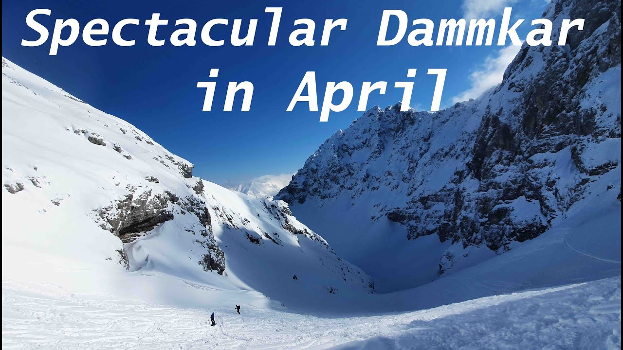 Spectacular Dammkar Skitour in April