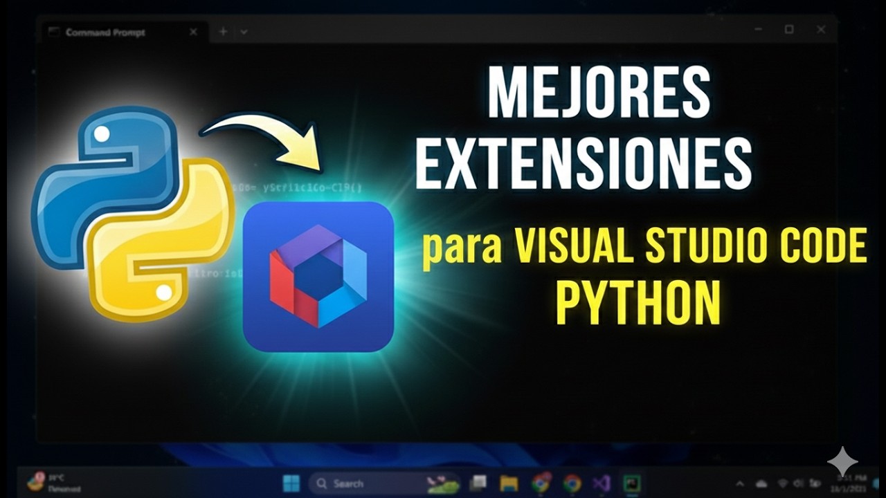 MEJORES EXTENSIONES para visual studio code PYTHON 😱