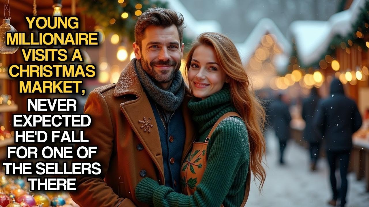 Young Millionaire Visits A Christmas Market, Never Expected He'd Fall For One Of The Sellers There