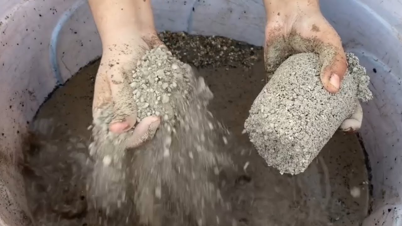 Stoney mud water crumbling|RS Craving Asmr||#asmr💕