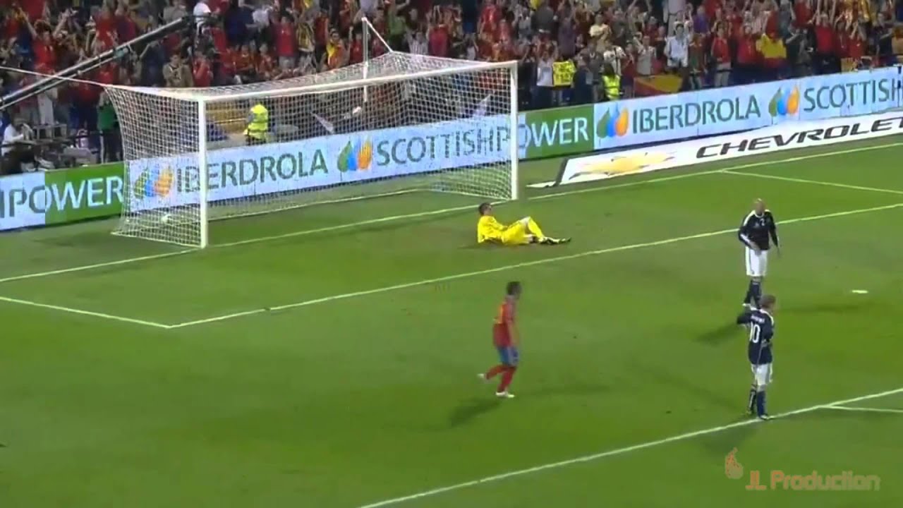 Spain vs Scotland 3-1 2011 | UEFA Euro 2012 Qualifiers | [HD]