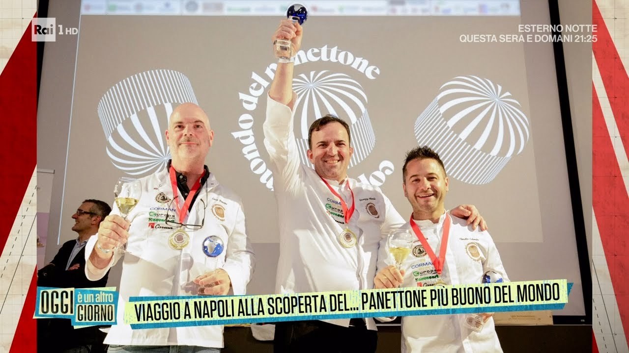 Alla scoperta del panettone... più buono del mondo - Oggi è un altro giorno 14/11/2022