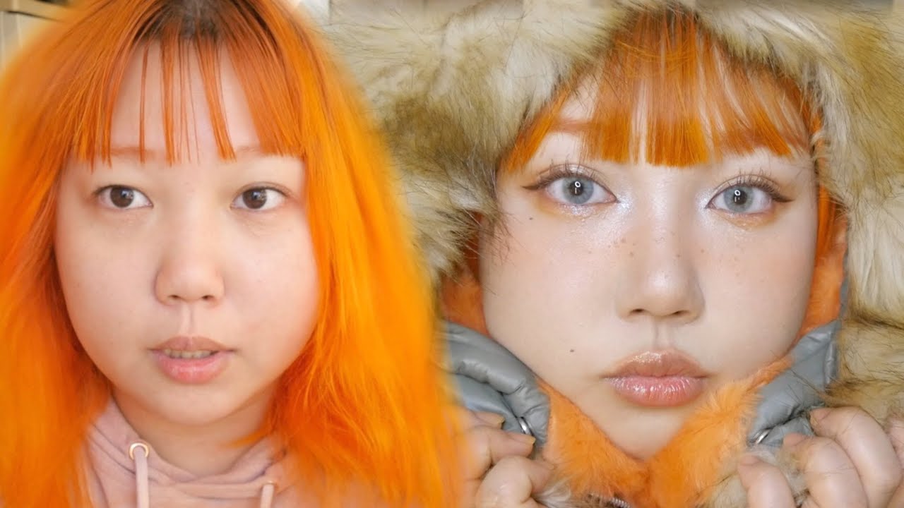 セルフで髪色がやばい色にになりました